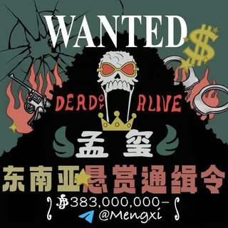 孟玺-东南亚悬赏通缉令 头像