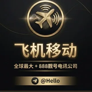 Hello +888靓号频道. 飞机移动 头像
