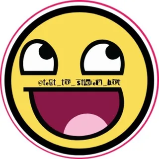 Text To Sticker | Meme Sticker Bot 头像
