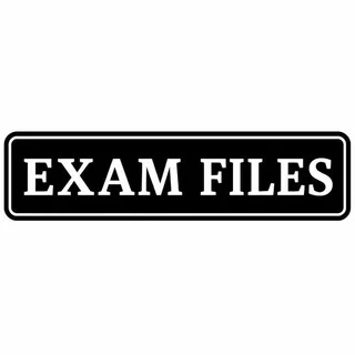 EXAM FILES BOT 🤖 头像