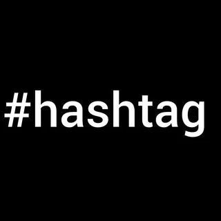 Hashtags 头像