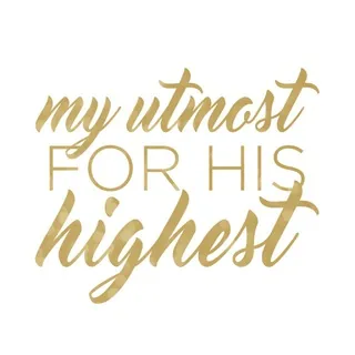 My Utmost for His Highest 头像