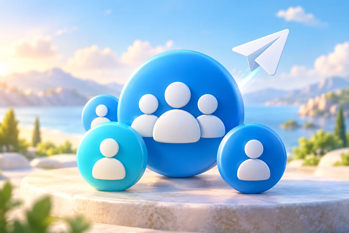 Telegram 群组管理员工具：细粒度权限、自定义头衔与匿名操作主题插画